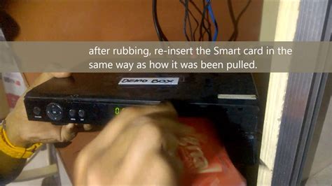 How to remove Insert a Smart Card fro